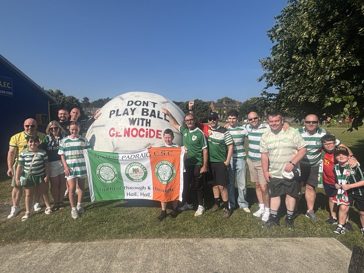 NaomhPadraigCSC's tweet photo. The real football is back……🍀 https://t.co/e0Vxjei94t
