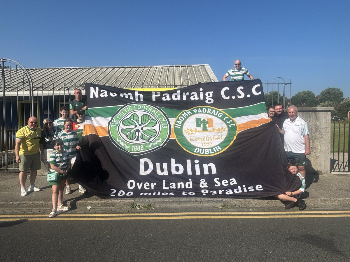 NaomhPadraigCSC's tweet photo. The real football is back……🍀 https://t.co/e0Vxjei94t