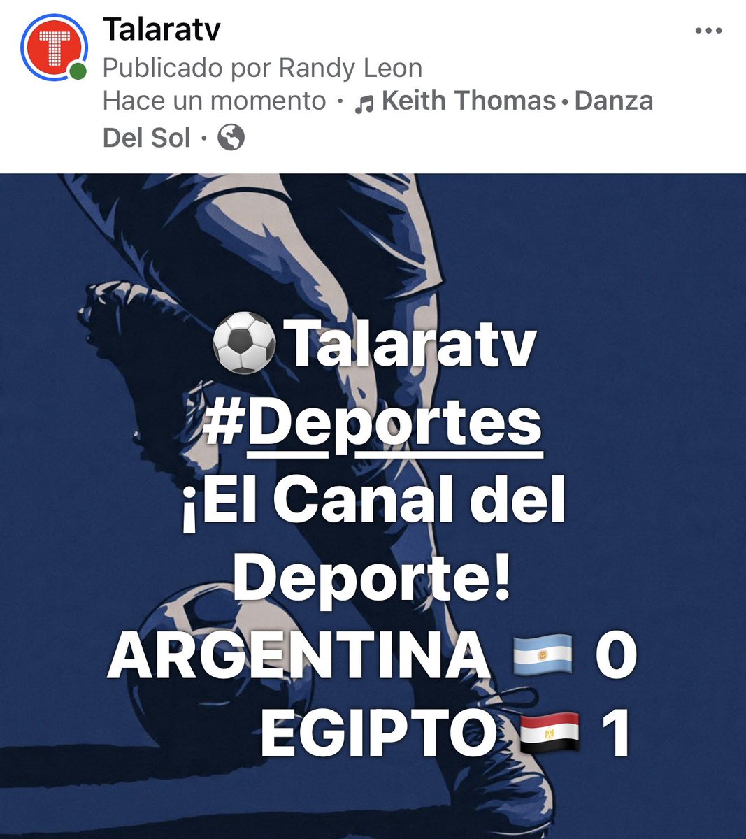 TalaraTv's tweet photo. ((⚽️)) @TalaraTv #Deportes ¡El Canal del Deporte! https://t.co/lYFfxAnkcG