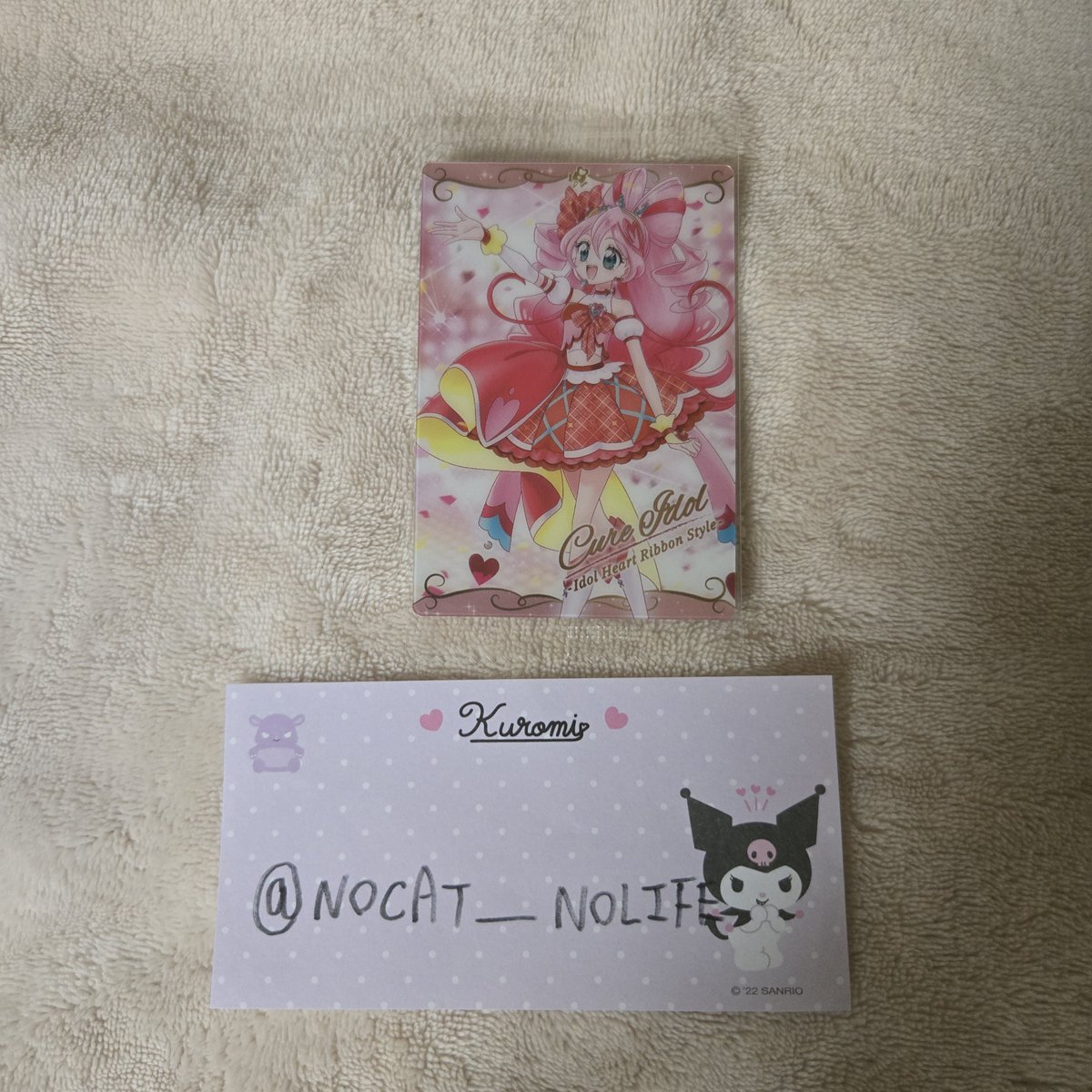 NOCAT____NOLIFE's tweet photo. @pikk_npc 検索から失礼いたします。
アイドル⇔キッスの交換は可能でしょうか？
💜K https://t.co/CRw2KNF27j