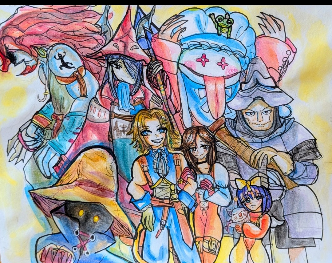 renga40's tweet photo. #ff9_26周年
おめでとう！初ffが9で良かった🎉 https://t.co/k0n7S0AchH