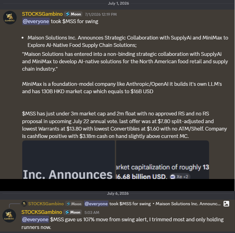 Moon Market Discord tweet media