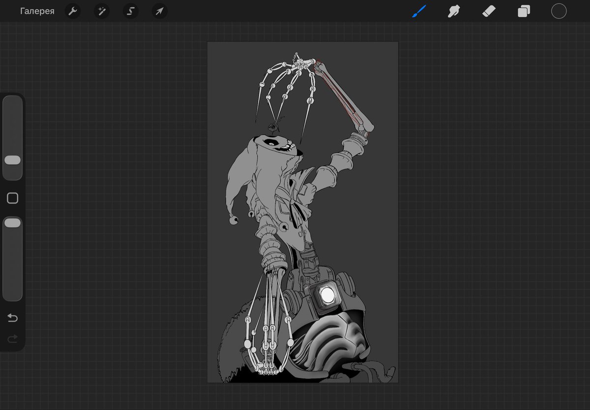 Bellarchik's tweet photo. Here progress of my art, finally doing the shading and rendering, I hope I will finish it soon https://t.co/mbUhPWLa7O