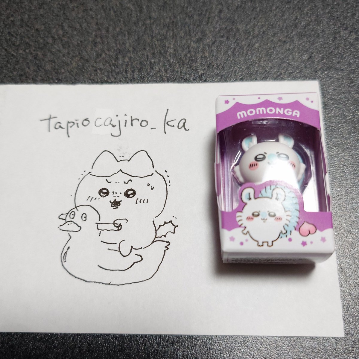 tapiocajiro_ka's tweet photo. @__lzzlzl @2 こんばんは🌃
こちらモモンガ所有しておりますがハチワレとの交換は可能でしょうか？ https://t.co/rElWb6tUbb