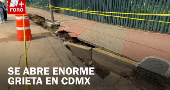 informansem's tweet photo. Ver "Grieta gigante en la GAM cierra paso en San Juan de Aragón, CDMX" en YouTube https://t.co/Y5ymAjjLOm

https://t.co/H53Z5JVtnS https://t.co/kTH0NEMm6V