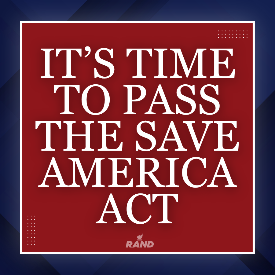 RandPaul's tweet photo. Here is a question every Senator should be able to answer without flinching: Should only U.S. citizens be allowed to vote in U.S. elections? If the answer is yes, then there is no reason to oppose the SAVE America Act. It puts a real proof-of-citizenship requirement in place for federal elections.

Senate leadership needs to bring this bill to the floor for a vote.