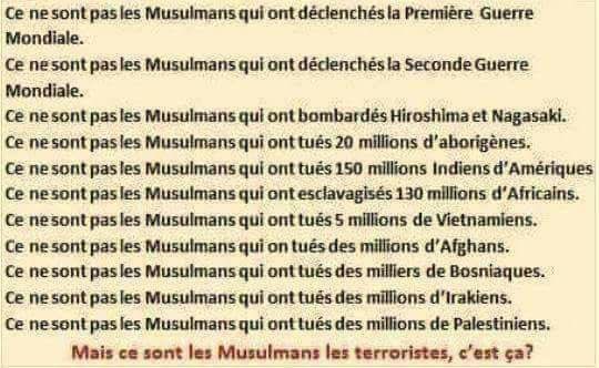 sherazede2's tweet photo. @CitoyenneHexago @CordierAlice2 Ci-toi-hyèneX connpatriote Je sais que la vérité fait mal, mais les massacres et les tueries sont une spécialité bien française depuis la nuit des temps. Les morts par racisme se comptent par milliers en France, mais la haine fait qu'il y a des morts qui comptent et d'autres non. https://t.co/jrpDJnHqlT