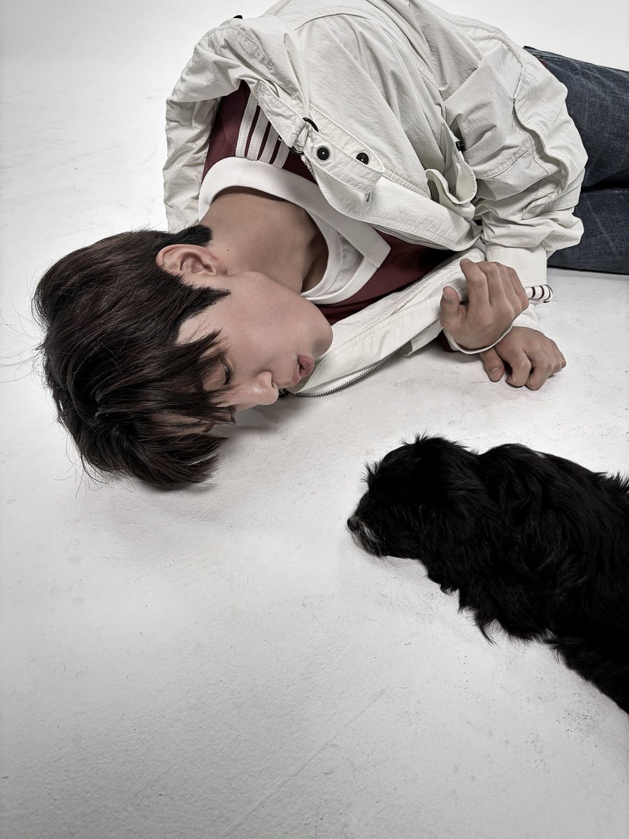 Keonfho's tweet photo. Everyone, say hello to my puppies. 🐾 Tiny paws, playful hearts, and enough love to fill every corner of the day. Some friendships don't need words—just wagging tails and shared moments. https://t.co/C3yCJPXJSK