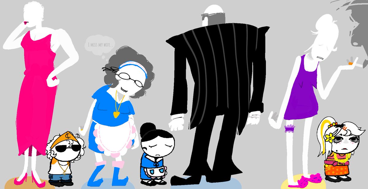 Mush_illness's tweet photo. Some Homestuck oc stuff I drew recently https://t.co/VPMnqhaEoq