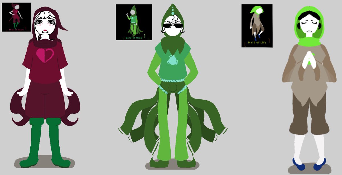 Mush_illness's tweet photo. Some Homestuck oc stuff I drew recently https://t.co/VPMnqhaEoq