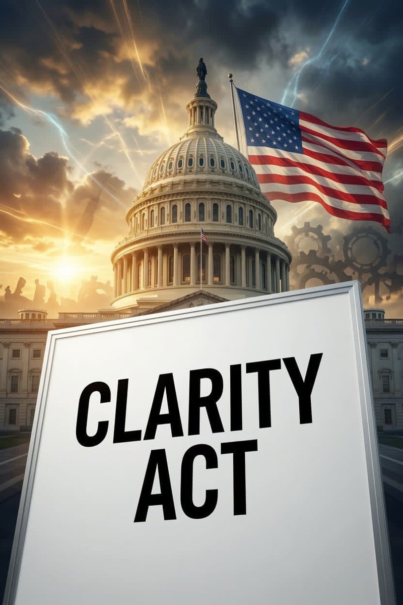 KenToks5_eth's tweet photo. A major shift is unfolding in the crypto industry.

As the U.S. moves forward with the CLARITY Act, other countries will likely accelerate their own crypto regulatory frameworks to remain competitive. We are entering a new era where digital assets are increasingly becoming part of the global financial system.

This creates an interesting paradox.

On one hand, regulatory clarity could unlock trillions of dollars in institutional capital. Pension funds, banks, asset managers, and publicly listed companies are far more likely to participate when clear legal frameworks exist. That could drive unprecedented levels of adoption and liquidity.

On the other hand, crypto was born from a different philosophy. Satoshi Nakamoto envisioned a peer-to-peer financial system that minimized reliance on governments and centralized intermediaries. As regulation expands, governments inevitably gain greater oversight, influence, and control over how the ecosystem operates.

The industry now stands at a crossroads:

Will regulation strengthen crypto by making it safer and more accessible to billions of people, or will it gradually dilute the very principles of decentralization that inspired its creation?

Perhaps the future isn't a choice between decentralization and regulation, but finding the right balance between innovation, individual freedom, and responsible oversight.

The next few years may determine whether crypto remains a financial revolution or simply becomes another regulated arm of the traditional financial system.

What's your view? Is mass adoption worth the compromise, or should decentralization remain non-negotiable?