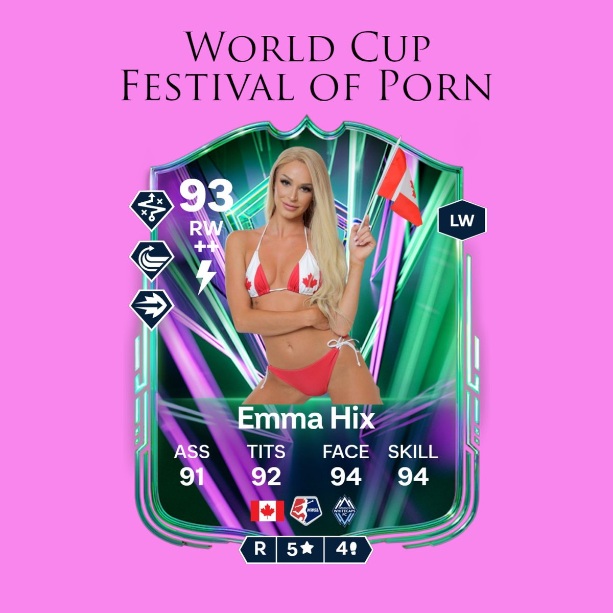 GXTGOONED's tweet photo. The pride of Canada @EMMAHIXOFFICIAL is someone that is ALWAYS sure to deliver no matter the stage!

A must have for any time and can attack from both sides👀 https://t.co/YJ8DpTZrcu