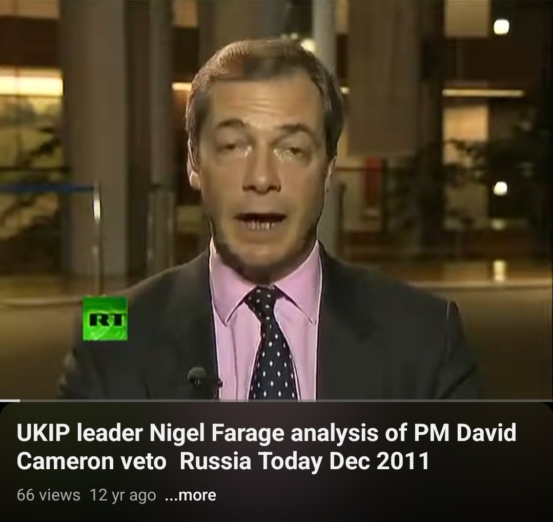 nickreeves9876's tweet photo. The voters of Clacton need to know about Farage and Russia.

You don't get coverage like this on Russian TV without Kremlin approval. The Kremlin knew Farage would be a useful tool, and I am sure he has more than exceeded their expectations.

Our hapless news media is very likely to forget about Farage and Russia, so it's up to us to remind them as loudly and often as possible.