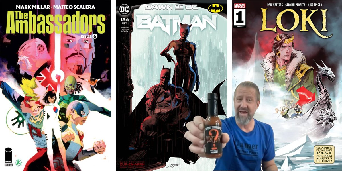 EmpiresComics's tweet photo. COMICS HIGHLIGHTS--Get your weekly comic book sauce right here - https://t.co/ipVXsrpSHA https://t.co/o4gSG07cHA