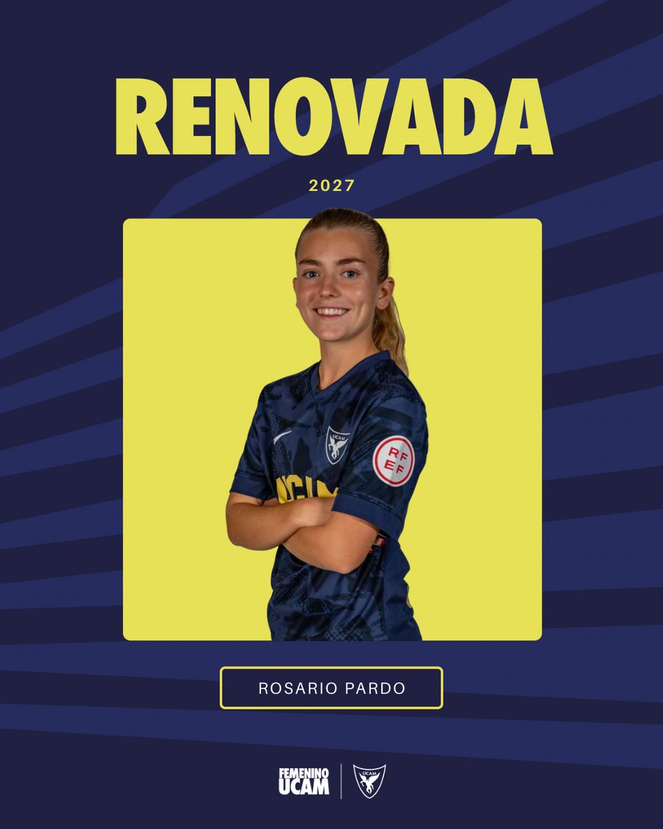 ucamcf_academy's tweet photo. 💙 Cuatro piezas importantes continuarán una temporada más en el proyecto femenino del Club.

🤙🏼 𝐿𝑎𝑟𝑎 𝑉𝑖𝑙𝑎𝑟𝑖𝑛𝑜
🧠 𝑅𝑜𝑠𝑎𝑟𝑖𝑜 𝑃𝑎𝑟𝑑𝑜
⚔️ 𝑆𝑎𝑟𝑎 𝐸𝑥𝑝𝑜́𝑠𝑖𝑡𝑜
🎯 𝑀𝑎𝑟𝑡𝑎 𝐽𝑖𝑚𝑒́𝑛𝑒𝑧

#UCAMFemenino | 2026/27 https://t.co/Ru7dhsbaqO