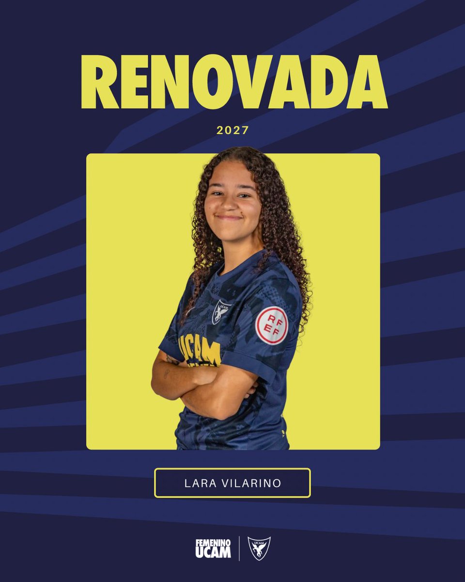 ucamcf_academy's tweet photo. 💙 Cuatro piezas importantes continuarán una temporada más en el proyecto femenino del Club.

🤙🏼 𝐿𝑎𝑟𝑎 𝑉𝑖𝑙𝑎𝑟𝑖𝑛𝑜
🧠 𝑅𝑜𝑠𝑎𝑟𝑖𝑜 𝑃𝑎𝑟𝑑𝑜
⚔️ 𝑆𝑎𝑟𝑎 𝐸𝑥𝑝𝑜́𝑠𝑖𝑡𝑜
🎯 𝑀𝑎𝑟𝑡𝑎 𝐽𝑖𝑚𝑒́𝑛𝑒𝑧

#UCAMFemenino | 2026/27 https://t.co/Ru7dhsbaqO