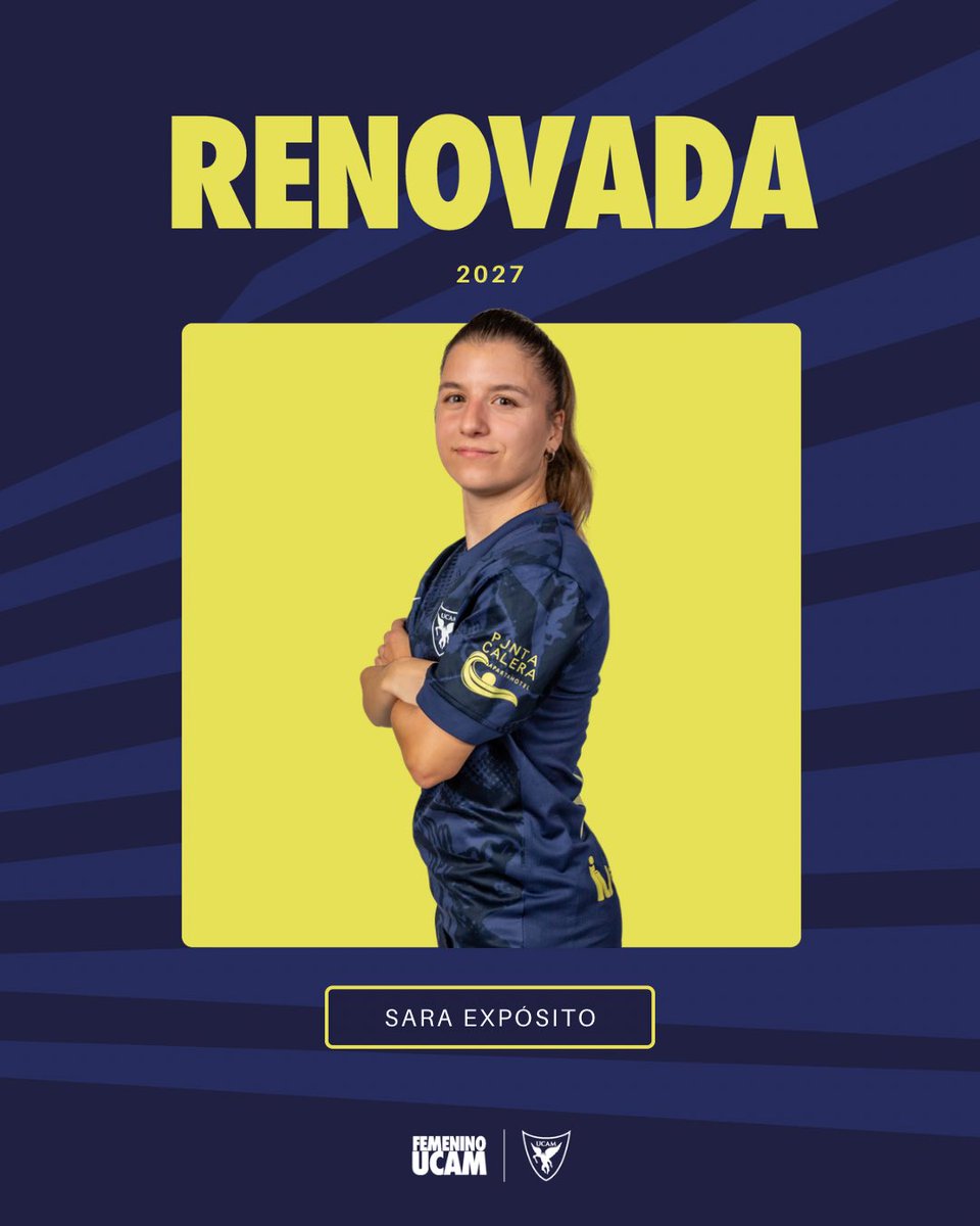 ucamcf_academy's tweet photo. 💙 Cuatro piezas importantes continuarán una temporada más en el proyecto femenino del Club.

🤙🏼 𝐿𝑎𝑟𝑎 𝑉𝑖𝑙𝑎𝑟𝑖𝑛𝑜
🧠 𝑅𝑜𝑠𝑎𝑟𝑖𝑜 𝑃𝑎𝑟𝑑𝑜
⚔️ 𝑆𝑎𝑟𝑎 𝐸𝑥𝑝𝑜́𝑠𝑖𝑡𝑜
🎯 𝑀𝑎𝑟𝑡𝑎 𝐽𝑖𝑚𝑒́𝑛𝑒𝑧

#UCAMFemenino | 2026/27 https://t.co/Ru7dhsbaqO