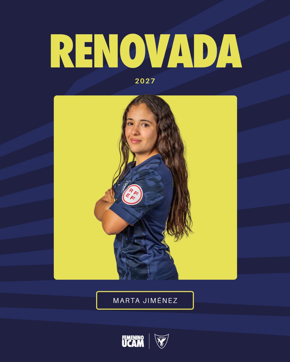 ucamcf_academy's tweet photo. 💙 Cuatro piezas importantes continuarán una temporada más en el proyecto femenino del Club.

🤙🏼 𝐿𝑎𝑟𝑎 𝑉𝑖𝑙𝑎𝑟𝑖𝑛𝑜
🧠 𝑅𝑜𝑠𝑎𝑟𝑖𝑜 𝑃𝑎𝑟𝑑𝑜
⚔️ 𝑆𝑎𝑟𝑎 𝐸𝑥𝑝𝑜́𝑠𝑖𝑡𝑜
🎯 𝑀𝑎𝑟𝑡𝑎 𝐽𝑖𝑚𝑒́𝑛𝑒𝑧

#UCAMFemenino | 2026/27 https://t.co/Ru7dhsbaqO
