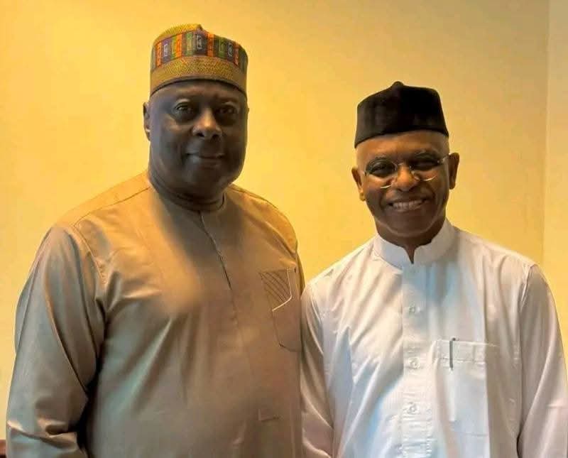 EleluAyoola's tweet photo. BREAKING: Professor Bello Abubakar, the personal physician of former Governor El-Rufai, has been arrested by the ICPC after he misled the commission to believe that El-Rufai was being attended to at the National Hospital in Abuja but was instead holding a meeting with Kaduna ADC governorship candidate Isa Ashiru Kudan.

The commission said the arranged medical visit was used for activities outside the scope contemplated by the court and the ICPC.