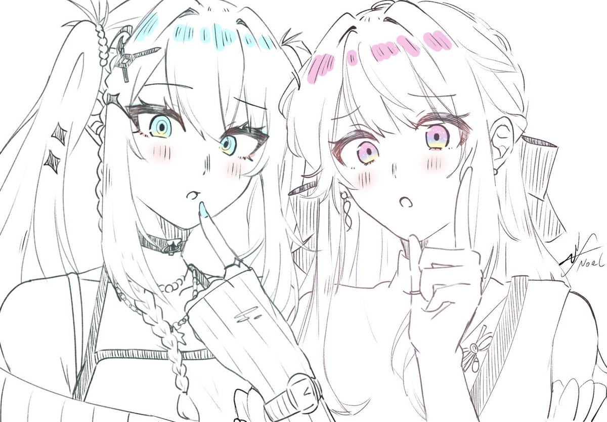 Assault_fu's tweet photo. 「「うにゅ？」」

🦈︎✦︎🥢 https://t.co/WzuyKxhOjY