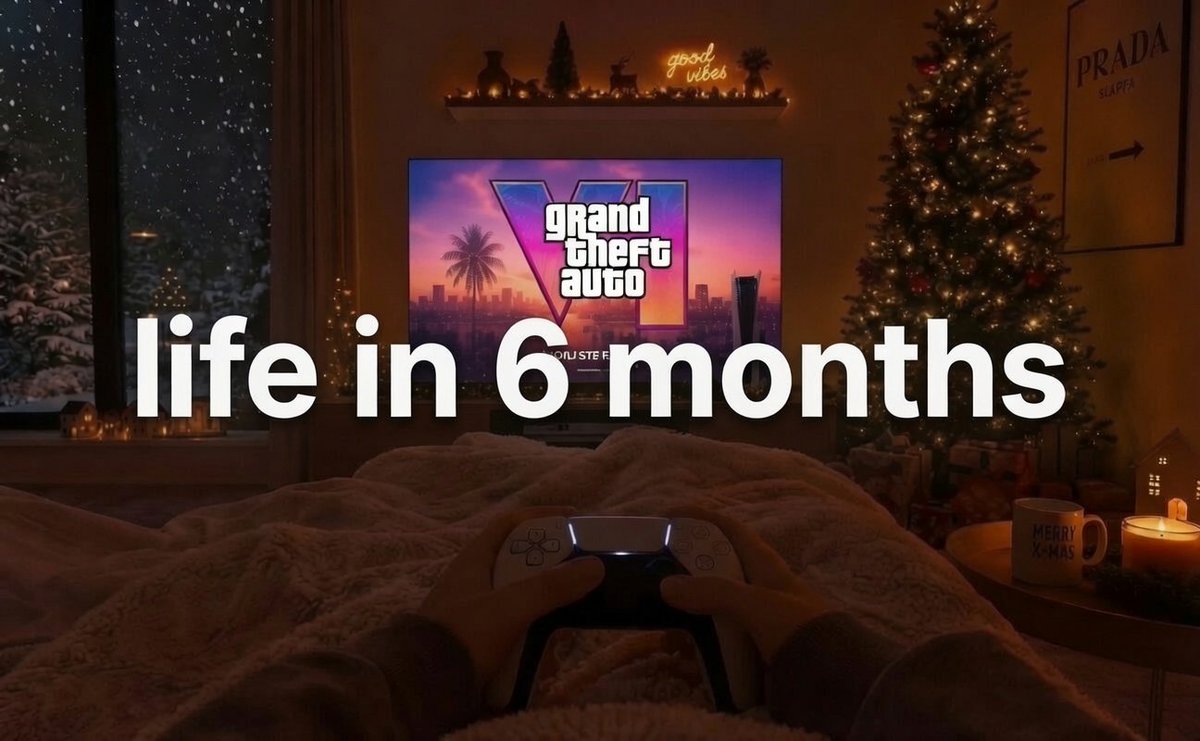 _GTAVI_'s tweet photo. Life Right Now Vs Life In 6 Months https://t.co/gsbiqkbqkr