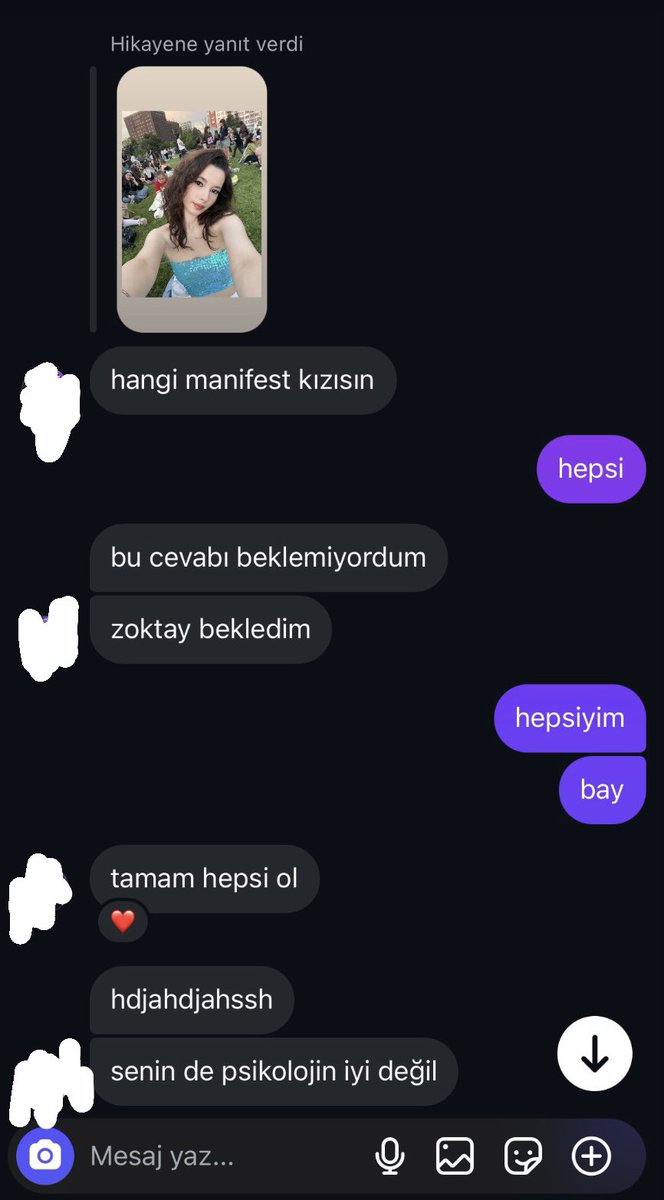 simayselinsu's tweet photo. senin de psikolojin iyi değil https://t.co/sXJQTCHVPN