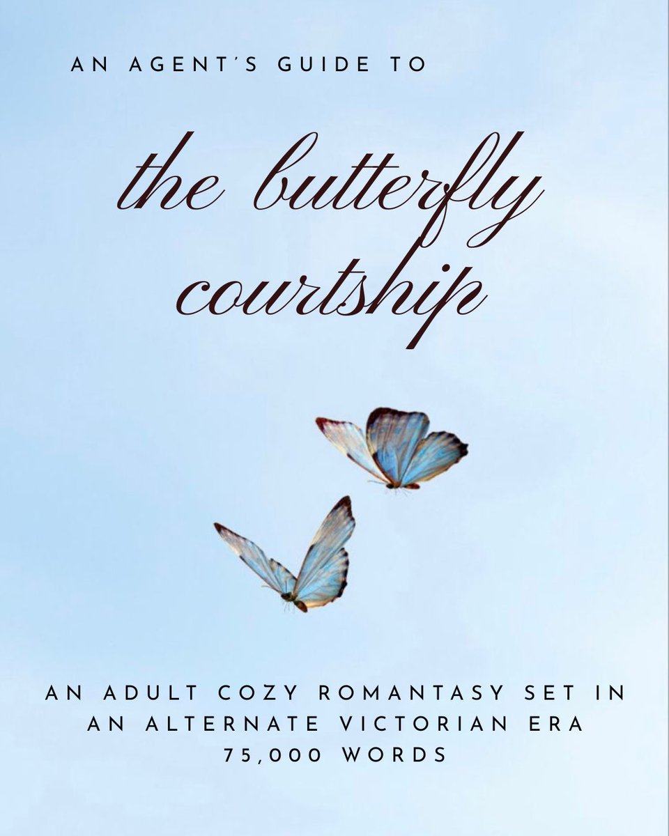 TaelynGray's tweet photo. Officially querying my BRIDGERTON with magical butterflies cozy romantasy! I’ve received 2 agent requests so far.

🦋 magical butterfly rescue
✨ hate to love
🤭 fake courtship
🤍 own voice scoliosis rep
📰 The Press make or break reputations
🫦 y e a r n i n g

#amquerying !! https://t.co/CIP76Ggm3a