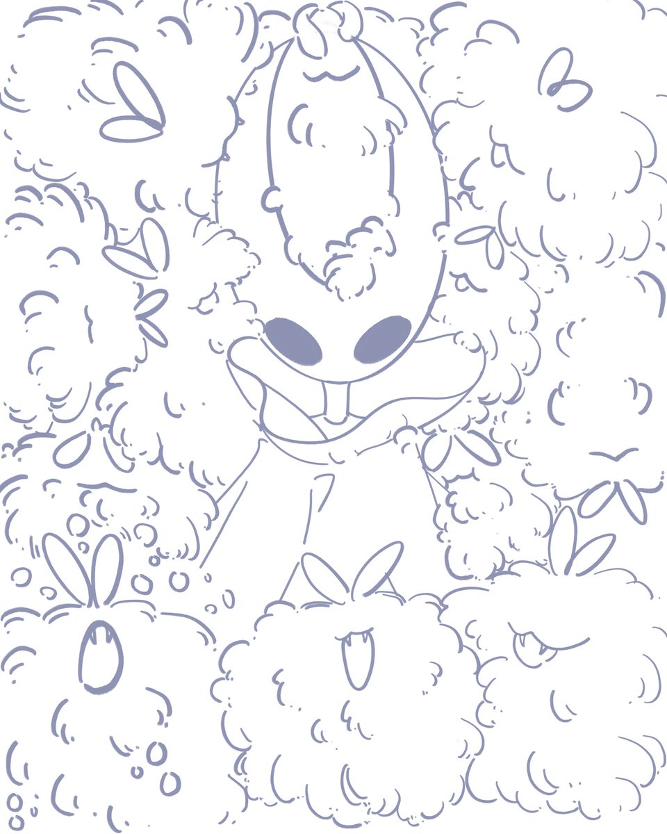 Mora_lo14's tweet photo. Line art #silksong https://t.co/YZbcCJbbfr