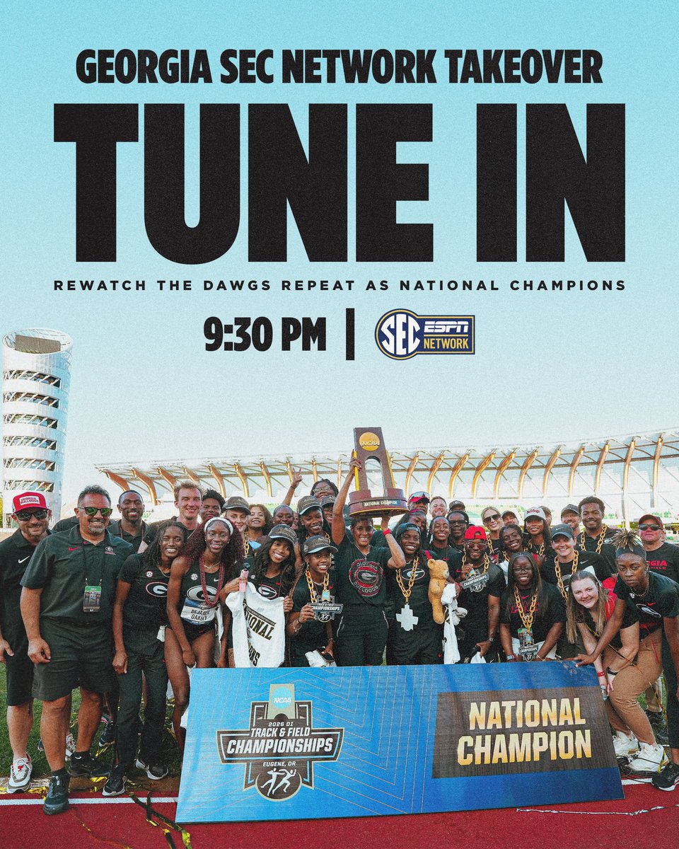Georgia Track + Field & Cross Country tweet media