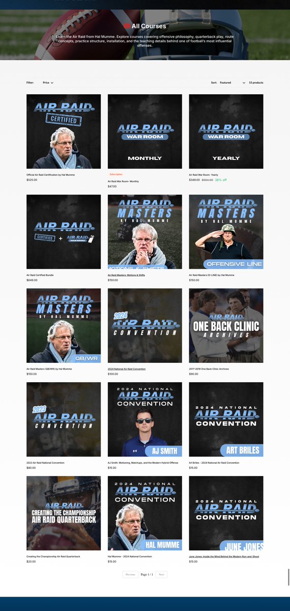 HalMumme's tweet photo. Congrats to @RichCaseWI on completing the Official Air Raid Certification @AirRaidCert
Brought to you by:
Air Raid War Room Store - The NEW home for all our Air Raid Content 👀
#GetCertified #NotSoft https://t.co/ju5J9rhzkp