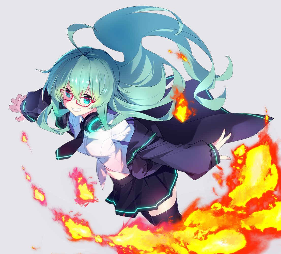 noiszgame's tweet photo. An apocalyptic flame lights the path of a new era. Happy birthday to the most ridiculously overpowered lesbian failgirl, Nanoha!! #PK_GODHAND

🎨 @/sasaki_mutsumi https://t.co/7U9GxAcCW0