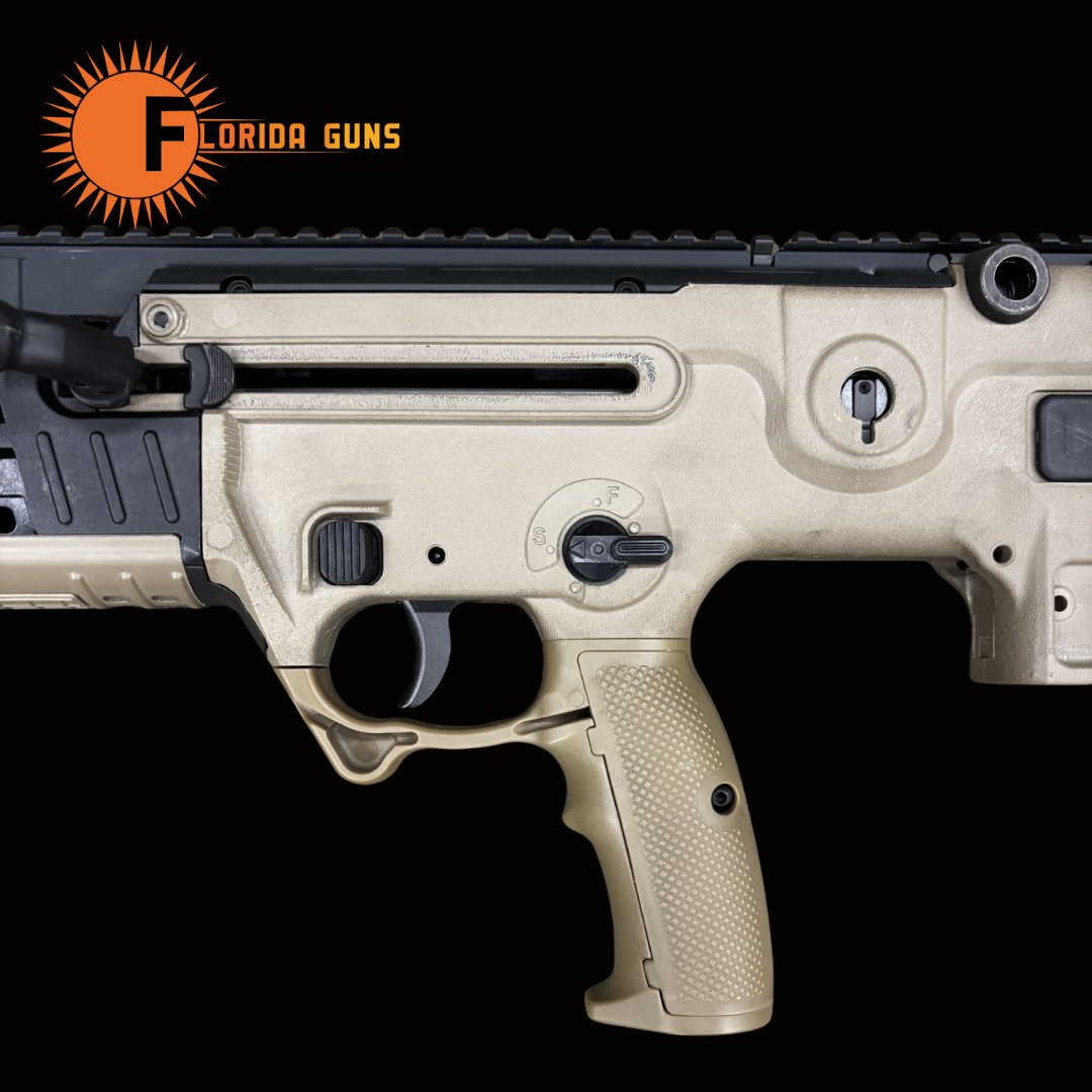 FloridaGunsFL's tweet photo. The IWI Tavor X95 — compact, balanced, and built for modern performance. A battle‑proven bullpup platform engineered for speed, control, and reliability in any environment.
#TavorX95
#IWIUSA
#BullpupLife
#ModernRifle
#RangeReady https://t.co/slfNMdQbdV