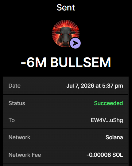 The Unstoppable Bull $BULLSEM tweet media