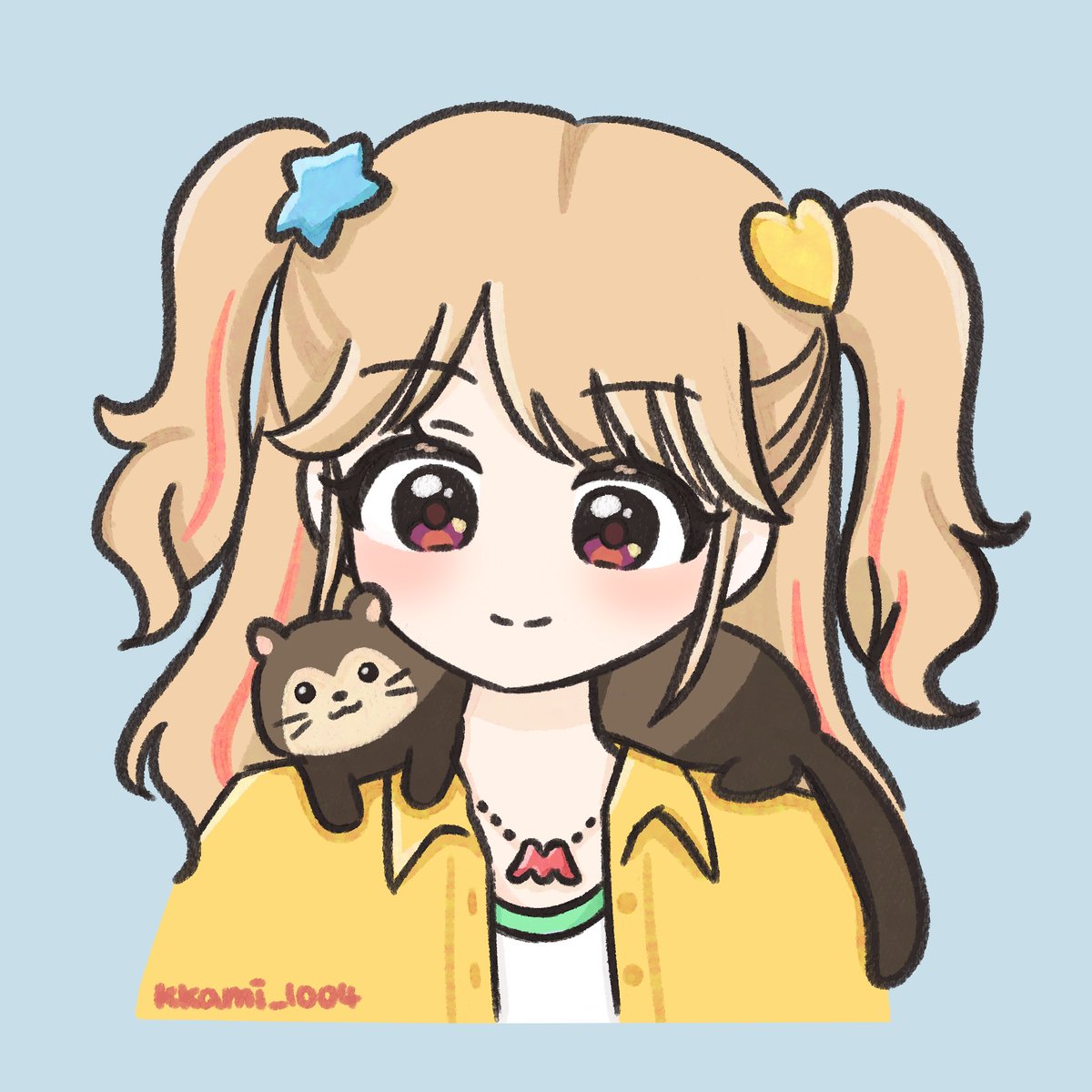 kkami_1004's tweet photo. #夏樹みくる生誕祭2026
늦엇지만 생일축하합니다⭐️🩵 https://t.co/O6J0wevKaK