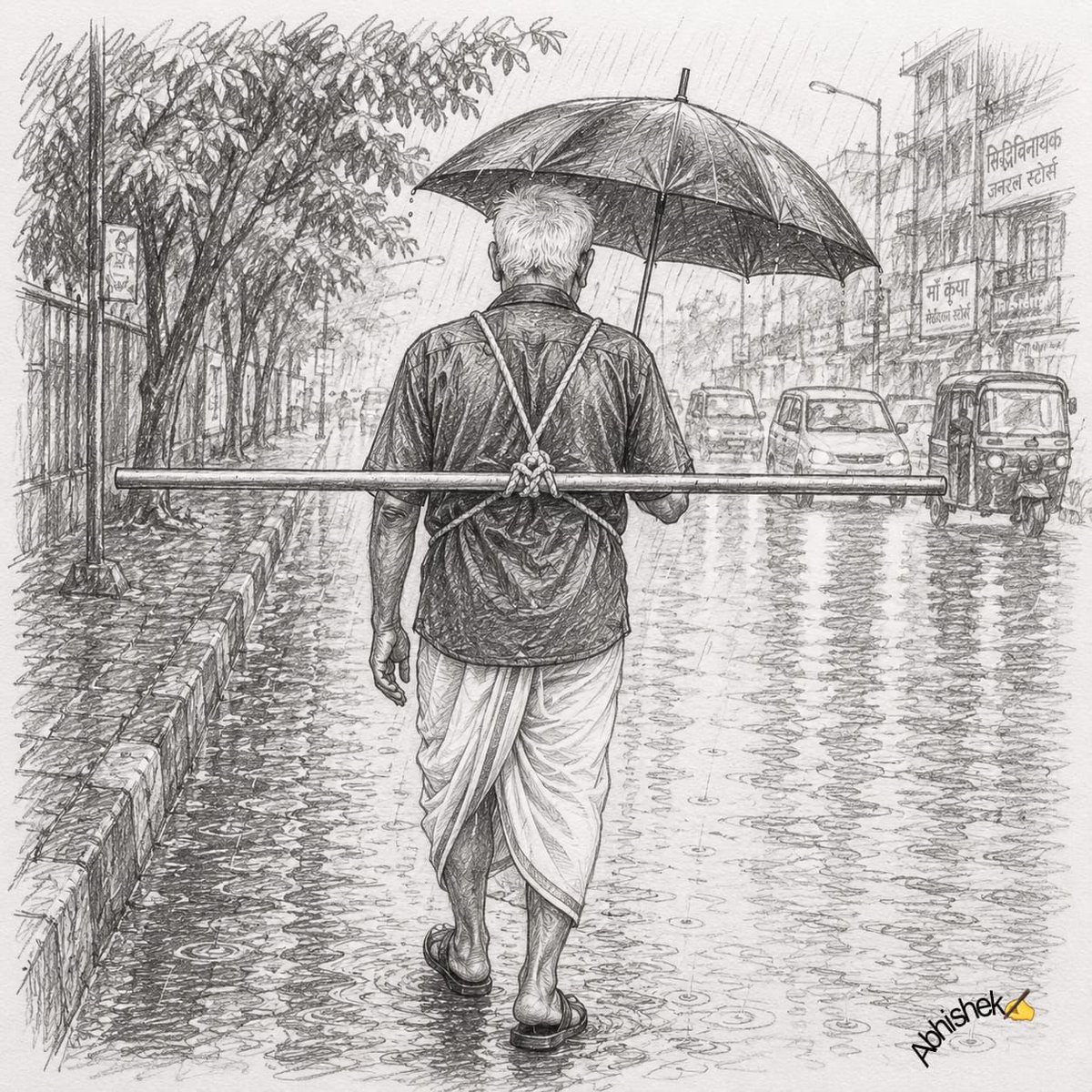 savlazee's tweet photo. मॅनहोल मध्ये पडू नये म्हणून केलेला जुगाड!
Safety tips for Mumbaikars... https://t.co/UJ2niYqvZs