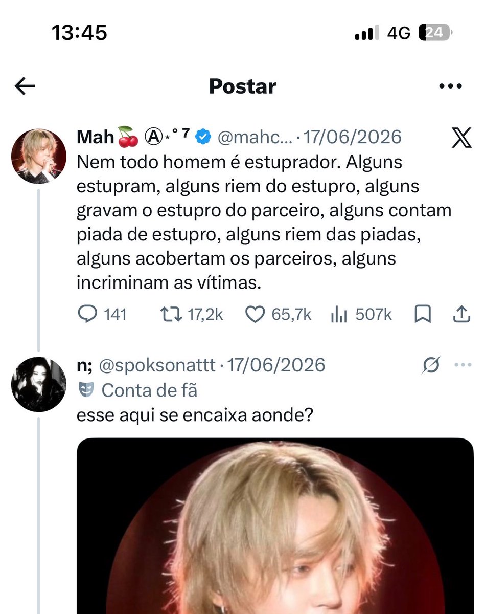 jimininmochi's tweet photo. 🚨🚨🚨🚨🚨🚨🚨🚨🚨🚨🚨🚨🚨🚨🚨

REPORT DE ANTI/SOLO, DENUNCIEM E VEJAM SE TEM MOOTS SEGUINDO

🔗 https://t.co/kYufS6IgtI

🚨🚨🚨🚨🚨🚨🚨🚨🚨🚨🚨🚨🚨🚨🚨 https://t.co/3Sv8rx2GbL