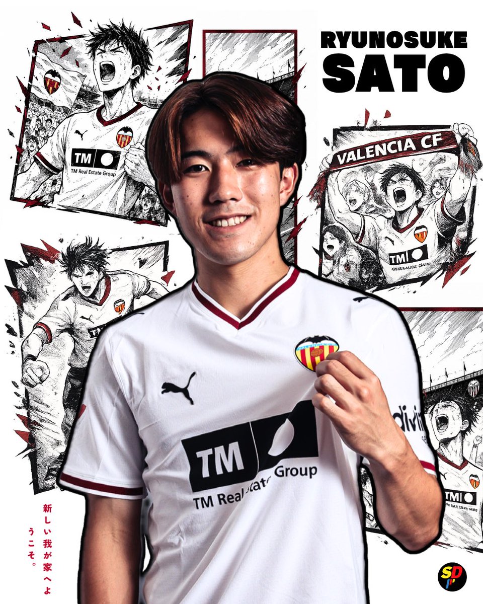 superdeporte_es's tweet photo. 🇯🇵 ¡Primer día de trabajo para Ryunosuke Sato!

El atacante japonés ya se ha incorporado este martes a la pretemporada tras hacerse oficial su incorporación al Valencia CF 🦇

👀 ¿Qué esperáis de Sato en su primera temporada? Os leemos. ⬇️

#valenciacf #sato #laliga #fichaje https://t.co/Yacb1y67Xb