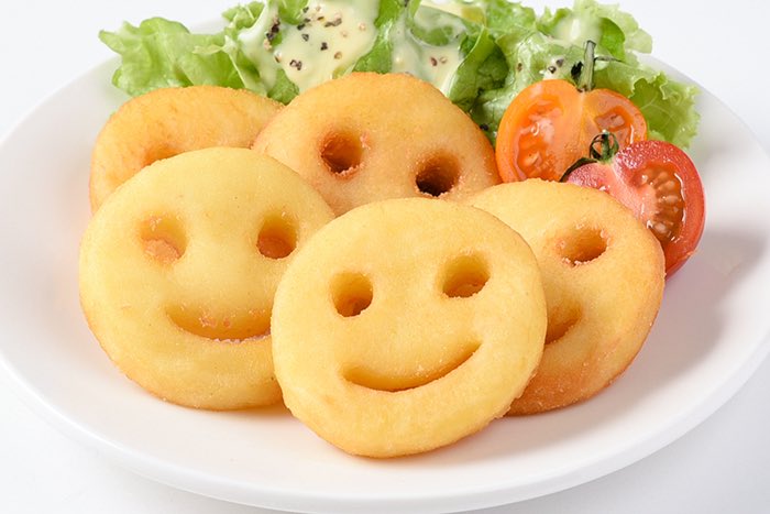 no_elate_'s tweet photo. スマイルポテトみたい⬅️爆笑 https://t.co/dWJuuBEn88