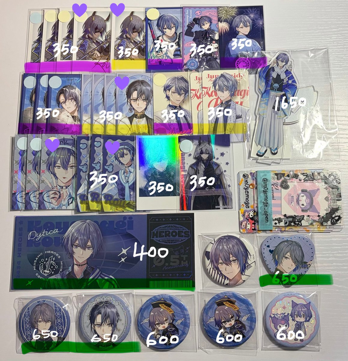 yodo_24's tweet photo. @m0gemoge_open はじめまして、こんばんは。
お声掛けありがとうございます。
画像お借りいたしまして、💜のものを求めております。
もし既にお決まりのものがございましたら再検討いたしますのでお手隙の際にご確認お願いいたします。 https://t.co/UWwuX4EVPp