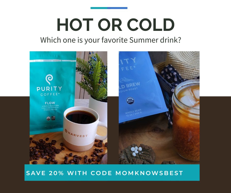 momknowsbest15's tweet photo. Is your daily coffee hot or cold? Purity coffee is the best choice for summer coffee drinks. Save 20% with code MOMKNOWSBEST ~ https://t.co/8wPKxlsaOE
#puritycoffee #coffeelovers #healthycoffee #moldfreecoffee #organiccoffee #coldbrewcoffee #puritycoldbrew https://t.co/7WA5K27bNY