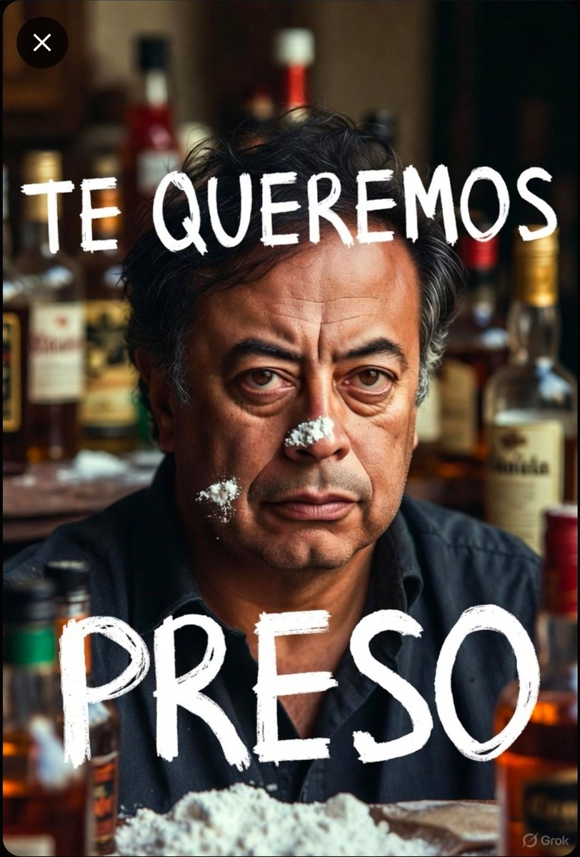 leoXXXX007's tweet photo. @petrogustavo Somos mayoría, ganamos en democracia y si se comprueban tu delitos (en los que la mayoría creemos), vas preso malparido y junto a Maduro no veras la luz del sol por mas de 30 minutos al dia. #FueraPetro #terroristas #Ilegítimo #Criminales #Drogadicto #Cerdo #Panamá #Colombia https://t.co/z4A3LHukkk
