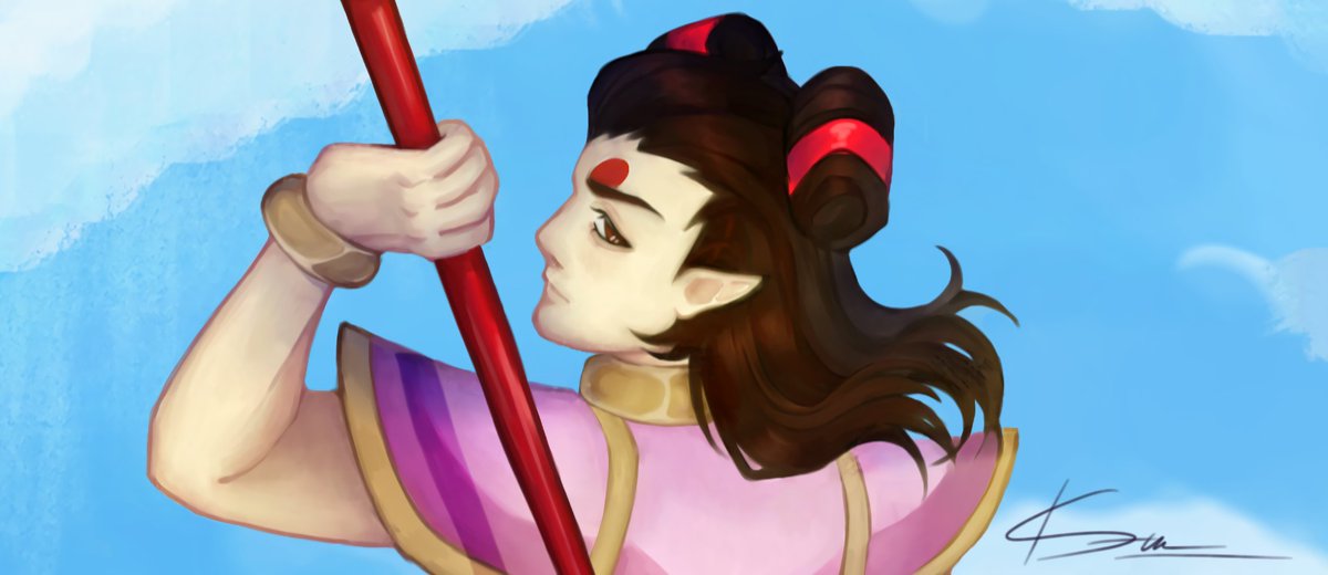 Cam3866's tweet photo. Well... Done. Because of the exams, I completely forgot to post what I had finished a few days ago. My client was satisfied, even though there was a week-long delay... He even left me a tip, even though I didn't deserve it.

#artㅤㅤㅤㅤ 
#nezha
#lmk https://t.co/DIlnLhc2nY