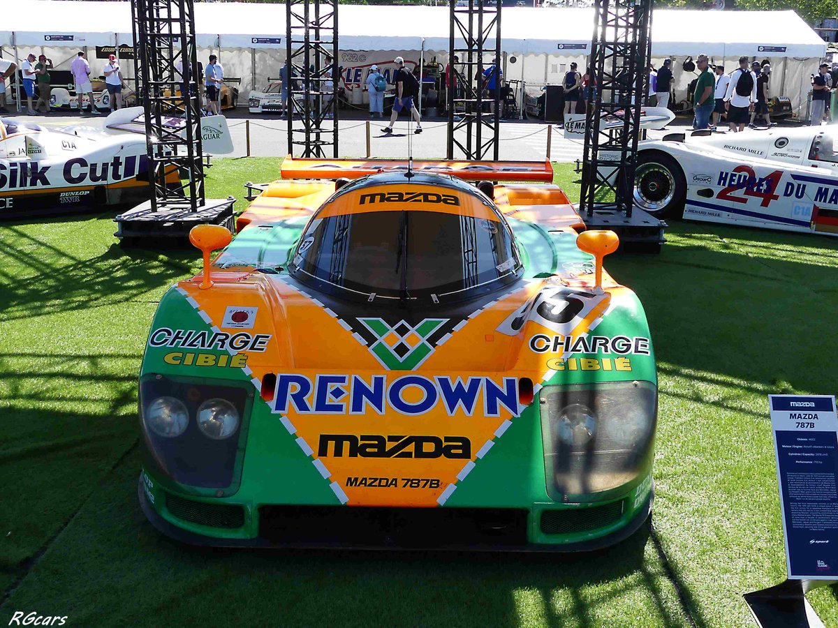 RGcars85's tweet photo. #Mazda 787B 🏁🇯🇵🏆
est-ce que tu vas à #LMC pour enfin la voir rouler correctement et surtout l'entendre et tu ne retrouves qu'avec cette photo ....c'est possible 
@leblogauto https://t.co/LObv0qv3dH