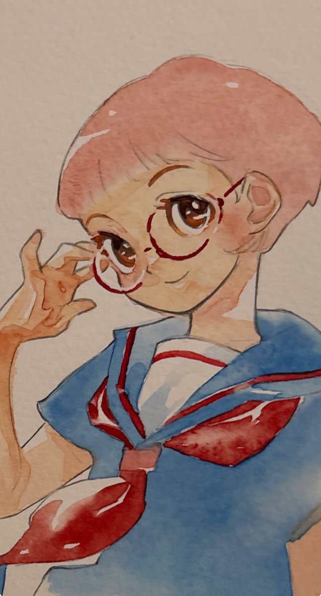 takakoshimura's tweet photo. 絵を描いています٩( ᐛ )و https://t.co/j0Zqdndbu1
