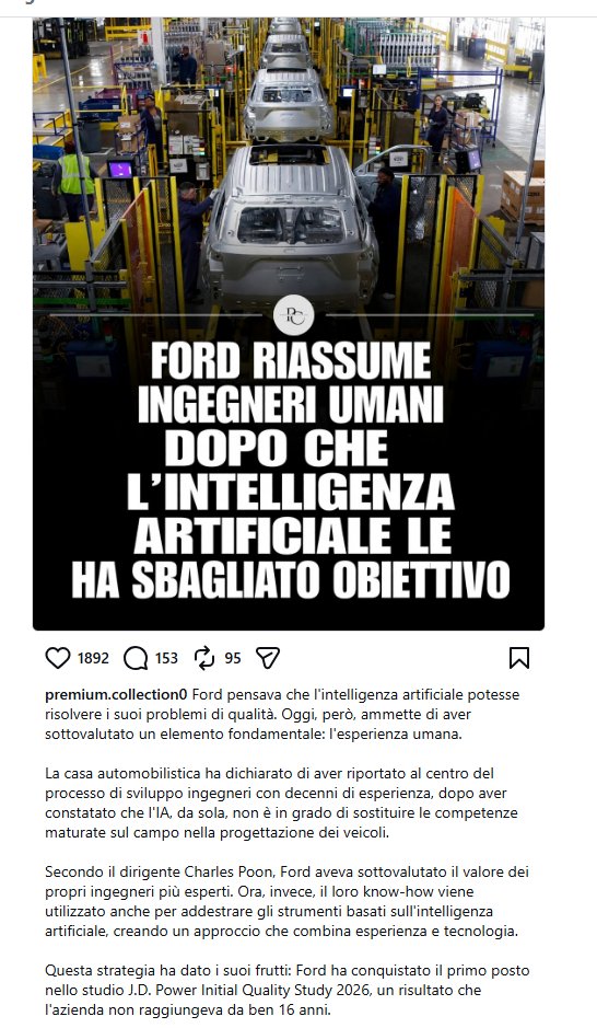 opera37740's tweet photo. Intelligenza artificiale? No grazie! https://t.co/CVzhrOmFLb