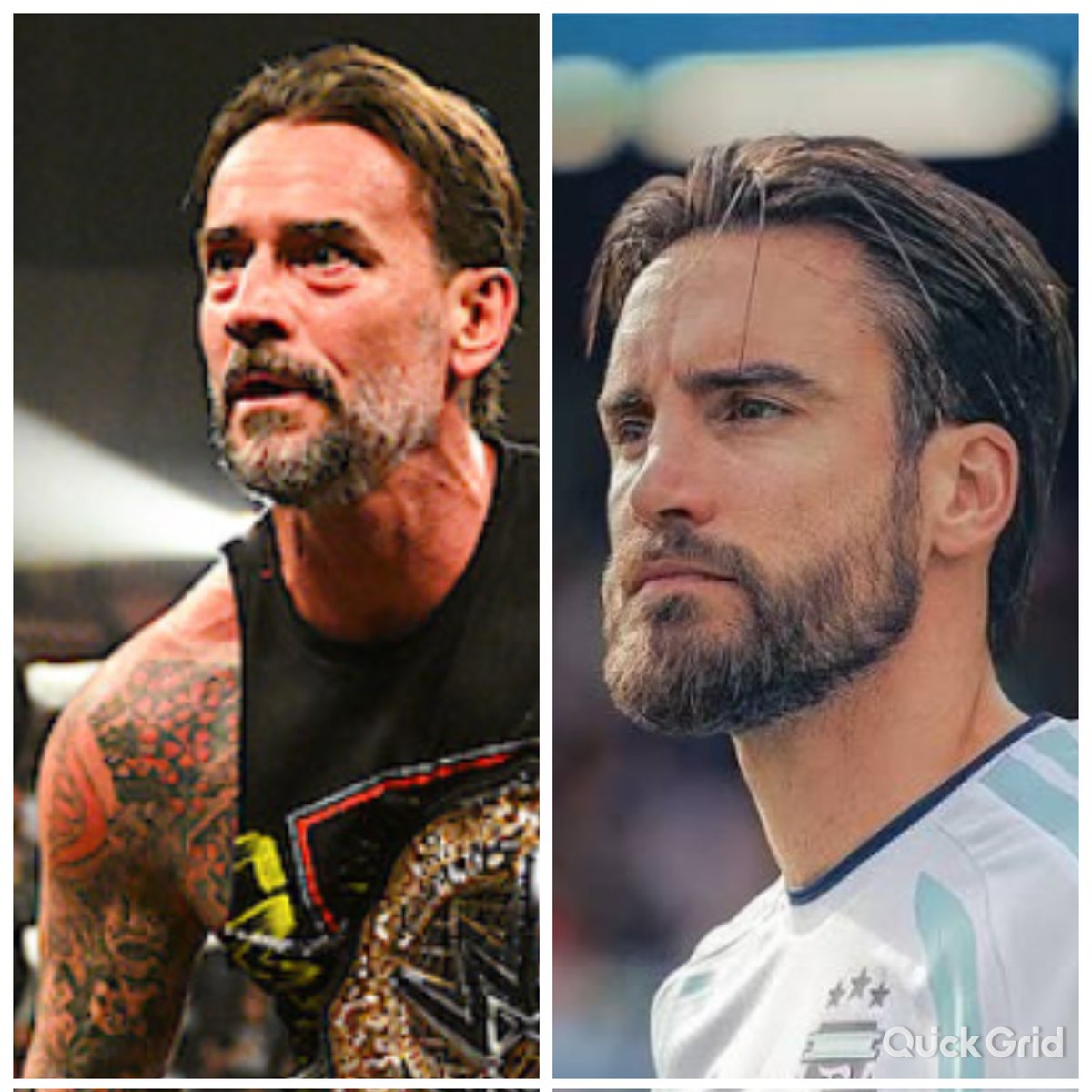 hozajones's tweet photo. @nico_taglia out here looking like @CMPunk #WorldCup #ARGvEGY https://t.co/p8Kci3Ii0P