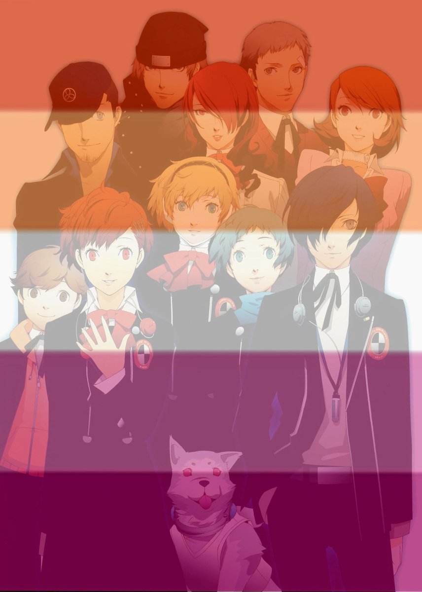 chuutaba's tweet photo. my headcanons for sees, the investigation team, and the phantom thieves! 💗 #personatwt https://t.co/c5GW72qtge