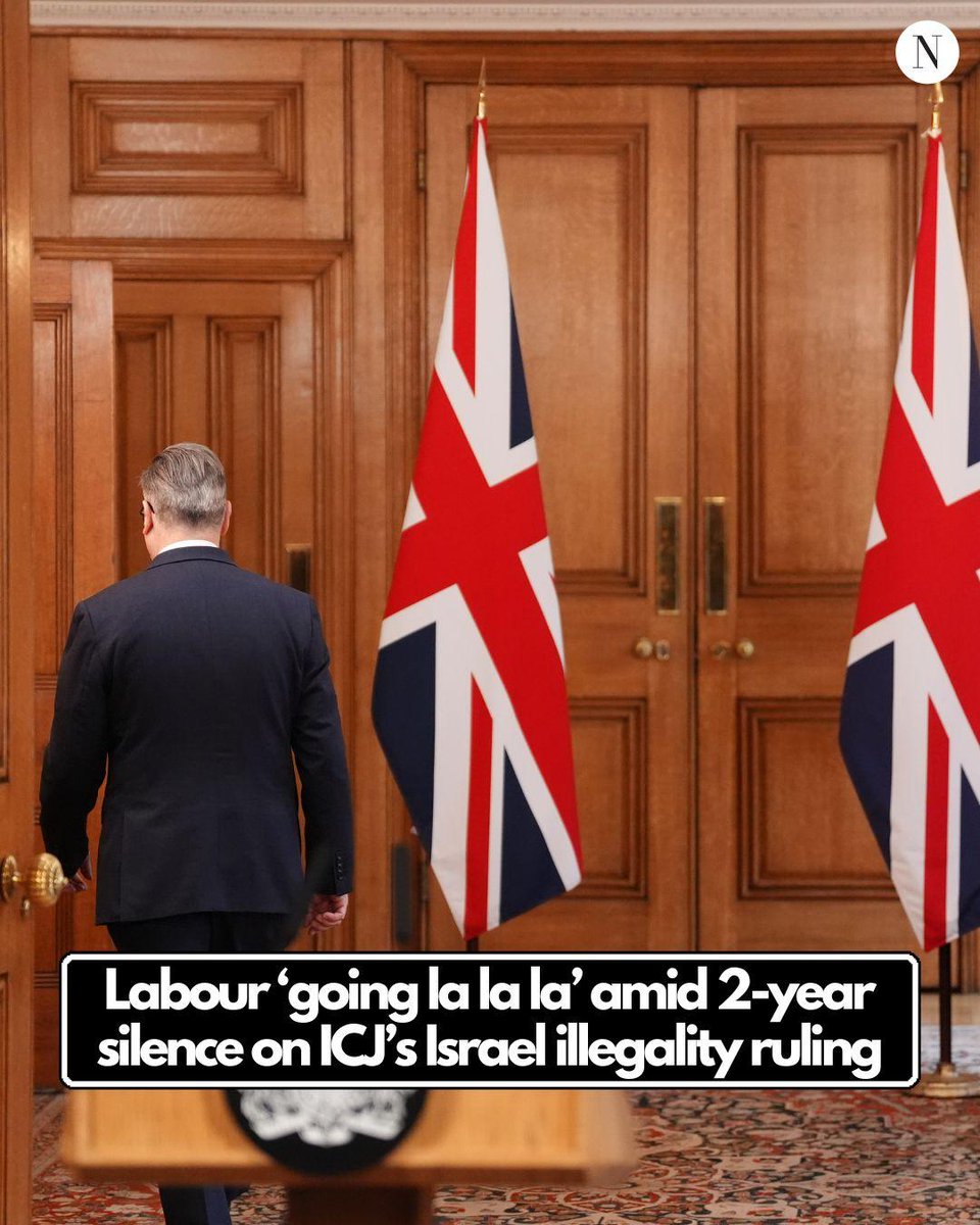 ScotNational's tweet photo. The International Court of Justice has ruled that Israel is illegally occupying Palestine.

It means the UK is obliged to take concrete steps. But two years on, Labour have remained silent and have not banned trade with illegal Israeli settlements https://t.co/qtlg6LxPcT