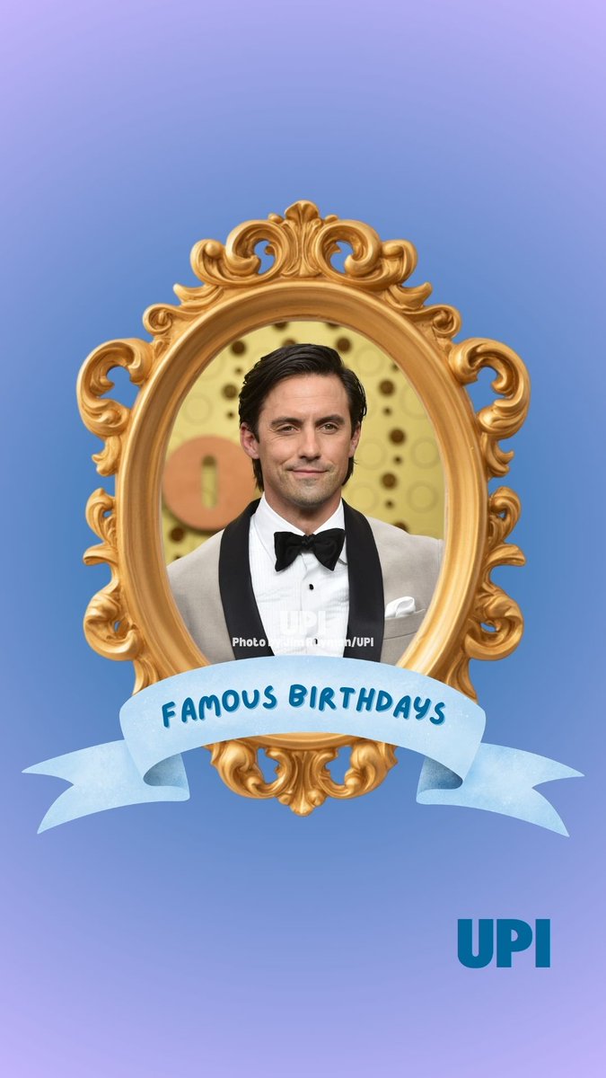 UPI's tweet photo. July 8 birthdays include 'Gilmore Girls' and 'This is Us' actor Milo Ventimiglia, who turns 49 🎂
📸 Photo by Jim Ruymen/UPI
#FamousBirthdays #MiloVentimiglia #GilmoreGirls #ThisisUs https://t.co/F9jBPSQndW