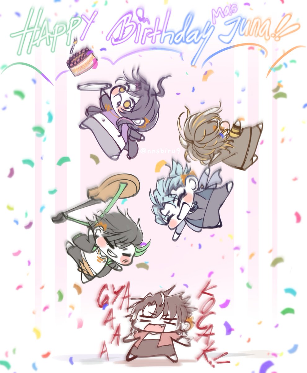nnsbiru9's tweet photo. Awkwk habede abaang 🎉 

#ArtJuna #Mevvarnai #Ar7unaBirthday #nnsbr_acv https://t.co/YHvG2Jbcgx